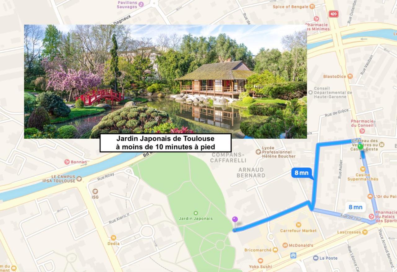 Le St Honore - Appartement Toulouse Centre Avec Chambre & Parking מראה חיצוני תמונה